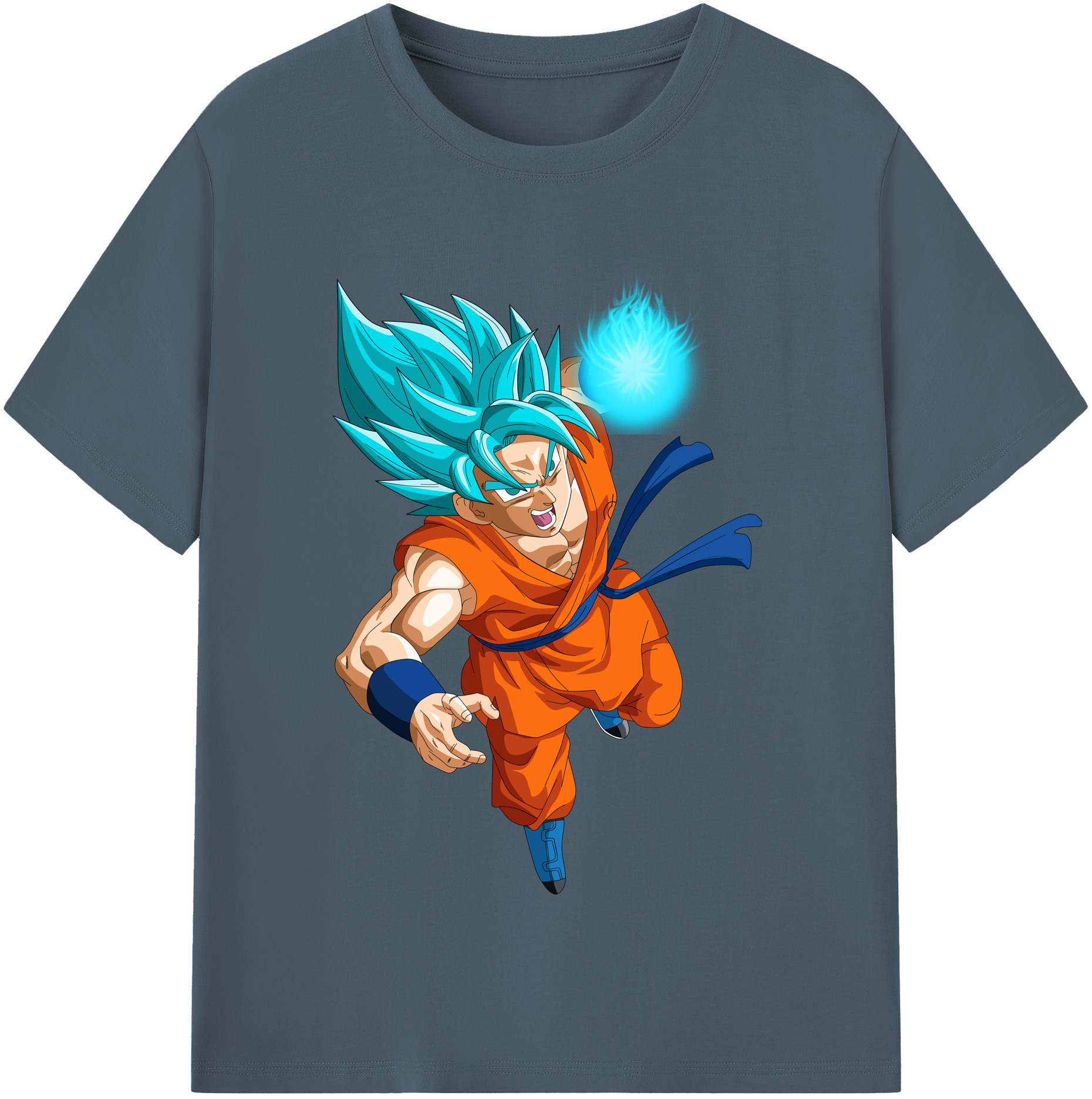 （画像用） ドラゴンボール 孫悟空（そん ごくう）Son Goku カカロット DRAGON BALL Kakarotto 綿100％半袖Tシャツ（フロントプリント）